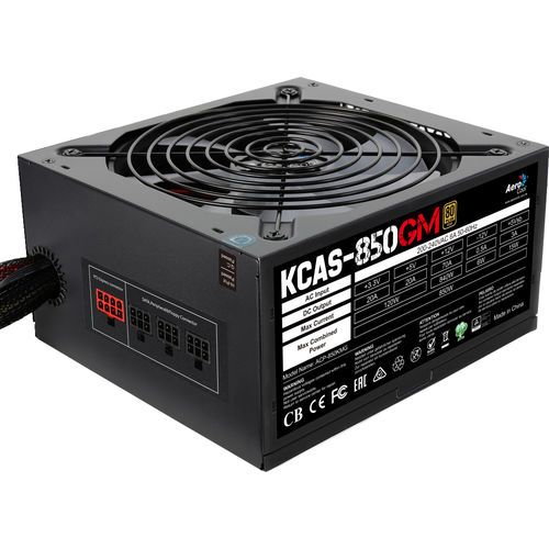 Fuente Aerocool Kcas 850gm 80+ Gold Modular Atx | Quonty.com | KCAS850GM