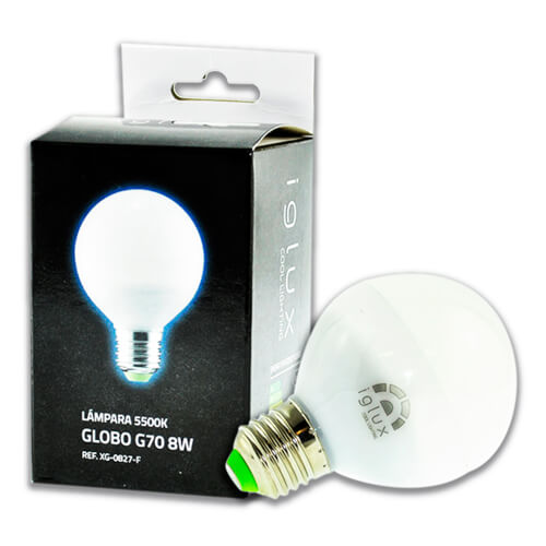 Bombilla Globo Iglux Xg-0827-F 8w | Quonty.com | XG-0827-F