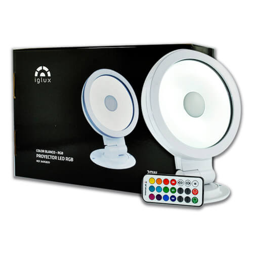 Proyector 360 Rgb Iglux 94rgb20 20w | Quonty.com | 94RGB20