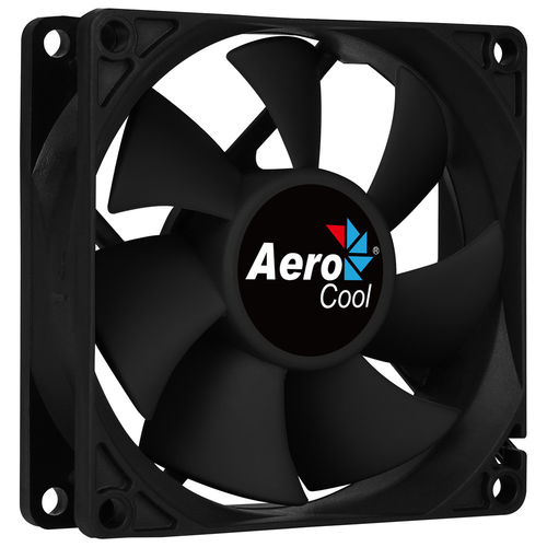 Ventilador Aerocool Force 8cm 1500rpm 1und | Quonty.com | FORCE8BK