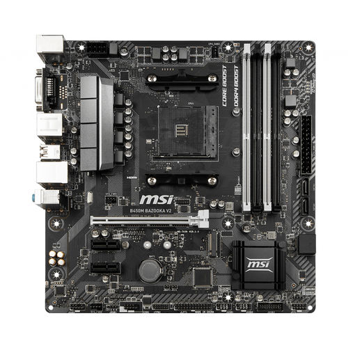 Placa Msi B450m Bazooka V2 Amd Am4 Matx | Quonty.com | 911-7A38-026