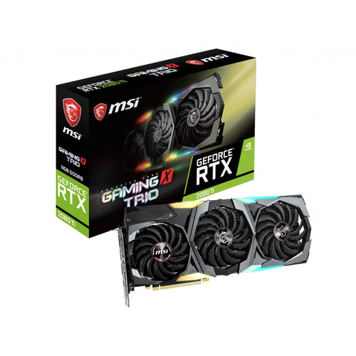 Tarjeta Grafica Msi Rtx 2080 Ti Gaming X Trio 11gb Gddr6 | Quonty.com | 912-V371-026