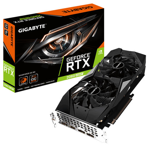 Tarjeta Grafica Gigabyte Rtx 2060 Super 8gb Gddr6 | Quonty.com | GV-N206SWF2OC-8GD