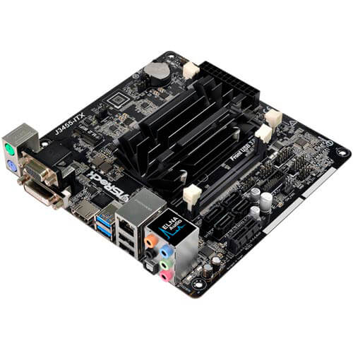 Placa Asrock J3455-Itx Cpuinboard Intel Ddr3 Pcx Mini-Itx | Quonty.com | 90-MXB3W0-A0UAYZ