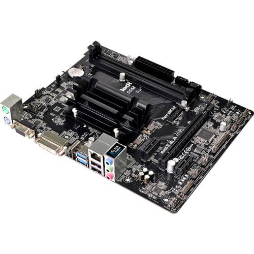 Placa Asrock J3455m Cpuinboard Intelj3455 Ddr3 Hdmi Pcie2.0 | Quonty.com | 90-MXB450-A0UAYZ