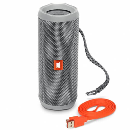Altavoz Inalámbrico Jbl Flip 4 Grey - 2*8w - Bluetooth | Quonty.com | JBLFLIP4GRY