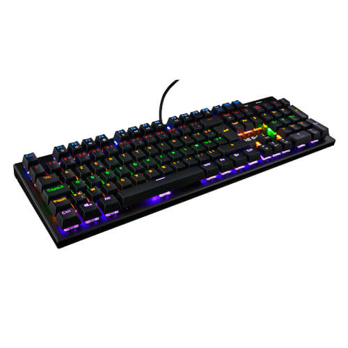 Teclado The G-Lab Keyz-Carbon-V2/Sp Usb Negro | Quonty.com | KEYZ-CARBON-V2/SP