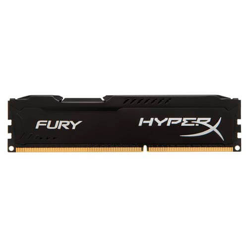 Kingston Ddr3 4gb 1600hz Cl10 Hyperx Fury Black | Quonty.com | HX316C10FB/4