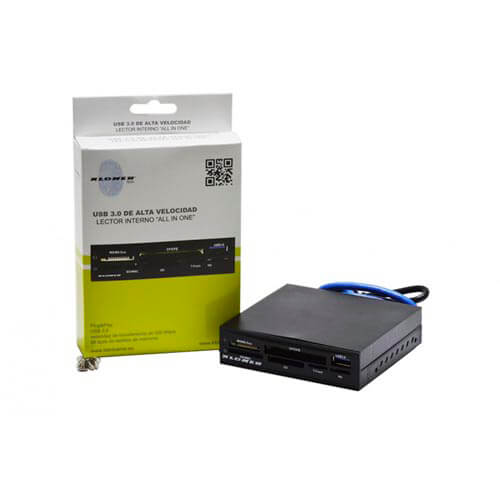 Lector Interno 3.5'' Kloner Klt102 T.Flash/Usb3.0 | Quonty.com | KLT102
