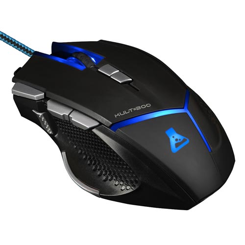 Raton The G-Lab Kult 200 Optico 4000dpi Usb Negro | Quonty.com | KULT200