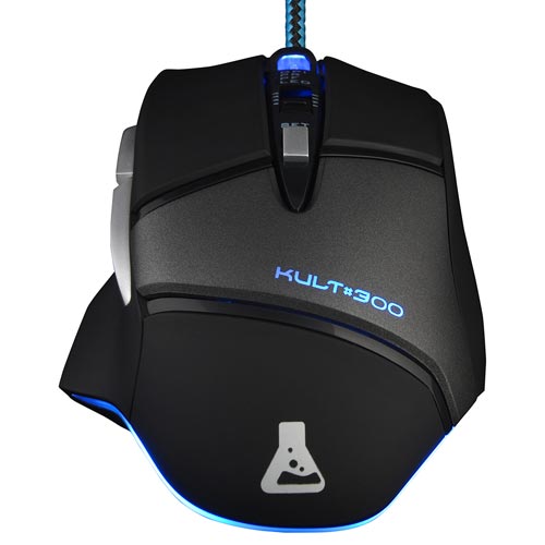 Raton The G-Lab Kult 300 Optico 4000dpi Usb Negro | Quonty.com | KULT300