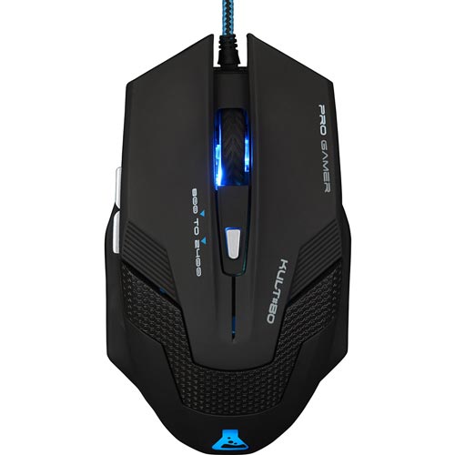 Raton The G-Lab Kult 80 Optico 2400dpi Usb Negro | Quonty.com | KULT80