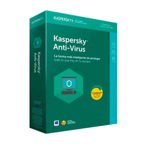 Antivirus Kaspersky 2018 1l | Quonty.com | KL1171S5AFS-8