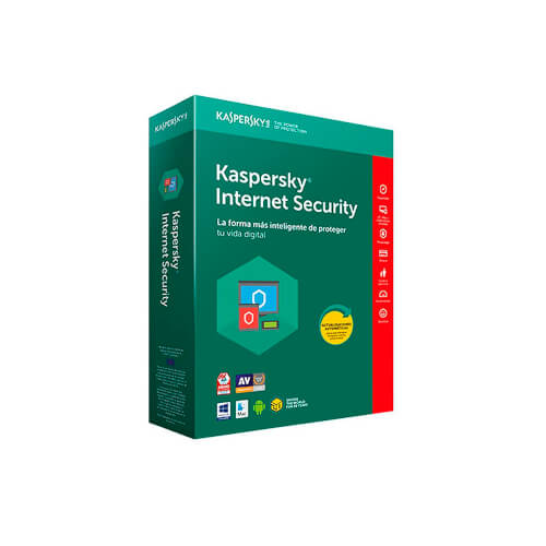 Antivirus Kaspersky Internet Security 2018 3l | Quonty.com | KL1941S5CFS-8