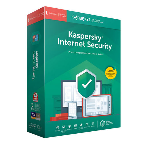 Antivirus Kaspersky Internet Security 2019 - 1 Licencia | Quonty.com | KL1939S5AFS-9