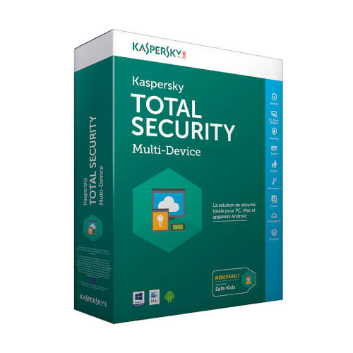 Antivirus Kaspersky Total Security Multi Device 2017 5l | Quonty.com | KL1919SBEFS-7