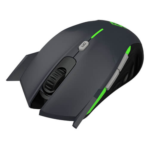 Raton Gaming Keep-Out Xposeidong Laser 1000-4000dpi Gris | Quonty.com | XPOSEIDONG