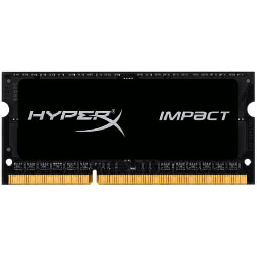Kingston Hyperx So-Dimm Ddr3l 8gb 1866mhz Cl11 Impact Black | Quonty.com | HX318LS11IB/8