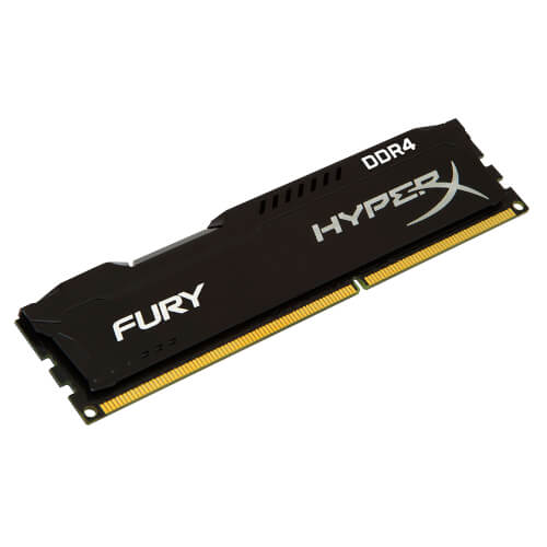 Kingston Ddr4 4gb 2400mhz Cl15 Hyperx Fury Black | Quonty.com | HX424C15FB/4