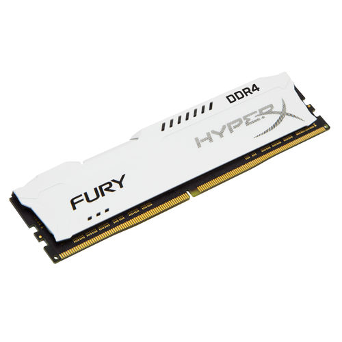 Kingston Ddr4 8gb 2400mhz Cl15 Hyperx Fury White | Quonty.com | HX424C15FW2/8