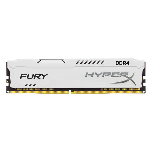 Kingston Ddr4 8gb 2400mhz Cl15 Hyperx Fury White | Quonty.com | HX424C15FW2/8