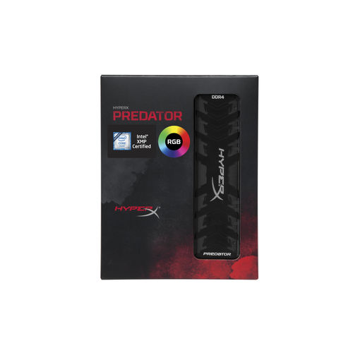 Kingston Ddr4 8gb 2933mhz Cl15 Hyperx Predator Black Rgb | Quonty.com | HX429C15PB3A/8