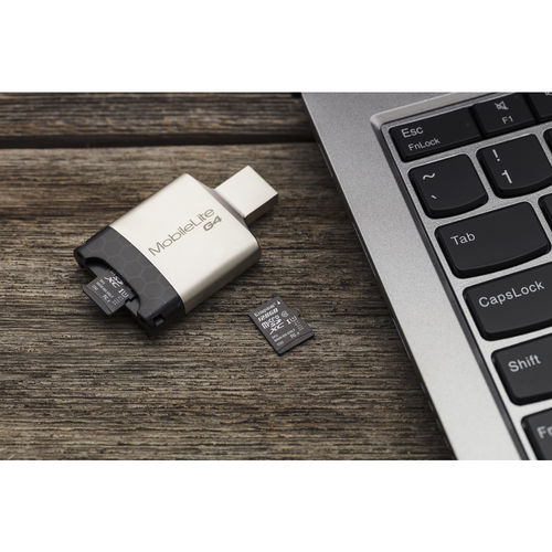 Microsd Kingston 64gb Cl10 Uhs-I Adaptador Sd | Quonty.com | SDCS/64GB