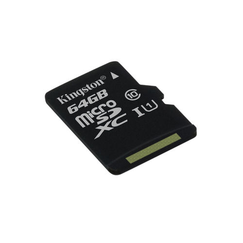 Microsd Kingston 64gb Cl10 Uhs-I | Quonty.com | SDCS/64GBSP