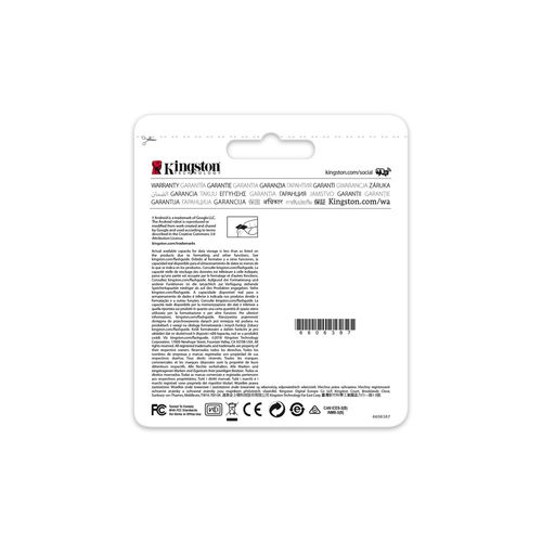 Microsd Kingston 64gb Cl10 Uhs-I | Quonty.com | SDCS/64GBSP