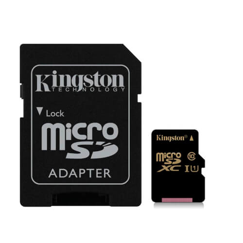 Microsd Kingston 64gb Cl10 90mb/S Adaptador Sd | Quonty.com | SDCA10/64GB
