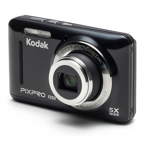 Cámara Digital Kodak Pixpro Fz53 16mpx Lcd2.7'' | Quonty.com | FZ53BK