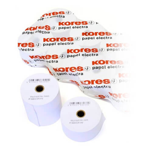 Rollo Para Impresora Termica Kores 66658600 8uds | Quonty.com | 66658600