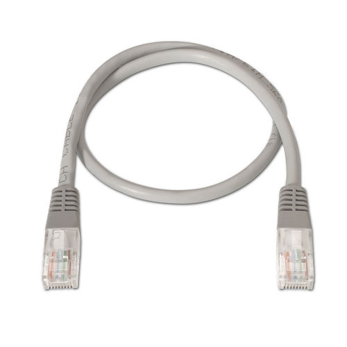 Latiguillo/Cable Red Aisens Rj45 Cat.6 Utp Awg24 1.0m Gris | Quonty.com | A135-0229