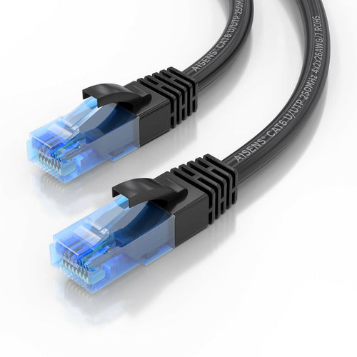 Latiguillo/Cable Red Aisens Rj45 Cat.6 Utp Awg26 Cca 1.5m Negro | Quonty.com | A135-0844