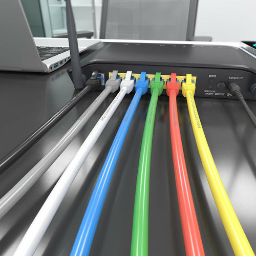 Latiguillo/Cable Red Aisens Rj45 Cat.6 Utp Awg26 Cca 1.5m Negro | Quonty.com | A135-0844