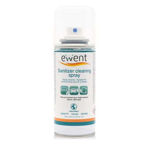 Limpiador Ewent Desinfectante Para Moviles/Mascarillas/Superficies Ew5676 400ml | Quonty.com | EW5676
