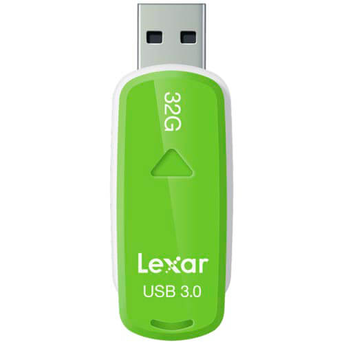Pendrive Lexar 32gb Usb3.0 S37 Verde | Quonty.com | LJDS37-32GABEU