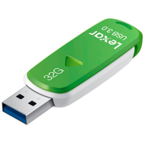 Pendrive Lexar 32gb Usb3.0 S37 Verde | Quonty.com | LJDS37-32GABEU