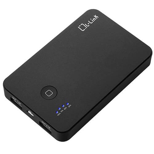 Powerbank/Bateria Externa L-Link 5600 5600mah Negro | Quonty.com | LL-5600