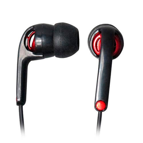 Auriculares Intrauditivos L-Link Ll-977-N/R Negro/Rojo | Quonty.com | LL-977-N/R