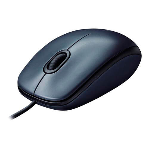 Raton Logitech M100 Optico Usb Negro/Gris | Quonty.com | 910-001602