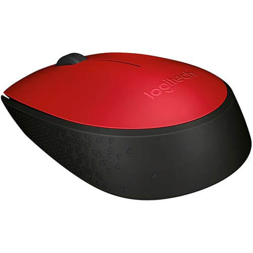 Raton Logitech M171 Inalambrico Rojo/Negro | Quonty.com | 910-004641