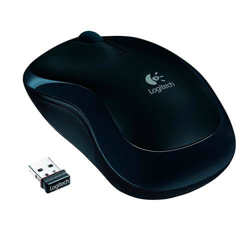 Raton Logitech M175 Inalambrico Negro/Gris | Quonty.com | 910-002777