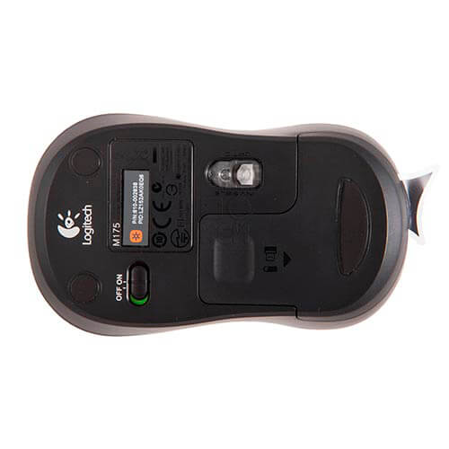 Raton Logitech M175 Inalambrico Negro/Gris | Quonty.com | 910-002777