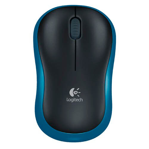Raton Logitech M185 Optico 1000dpi Inalambrico Azul | Quonty.com | 910-002236