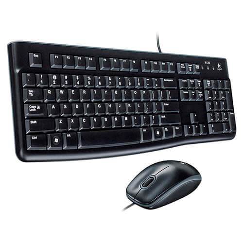 Combo Teclado/Raton Logitech Mk120 Usb | Quonty.com | 920-002550