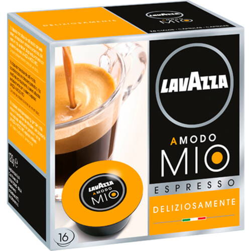 16 Cápsulas Lavazza A Modo Mio Espresso Deliziosamente | Quonty.com | DELIZIOSAMENTE