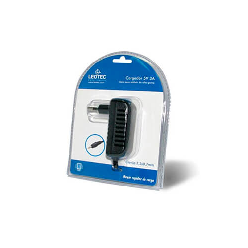 Cargador Pared Universal Leotec Lectab5v3a 5v 3a | Quonty.com | LECTAB5V3A