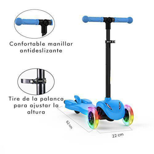 Patinete Infantil Leotec Children Scooter Blue | Quonty.com | LESCOOT01B