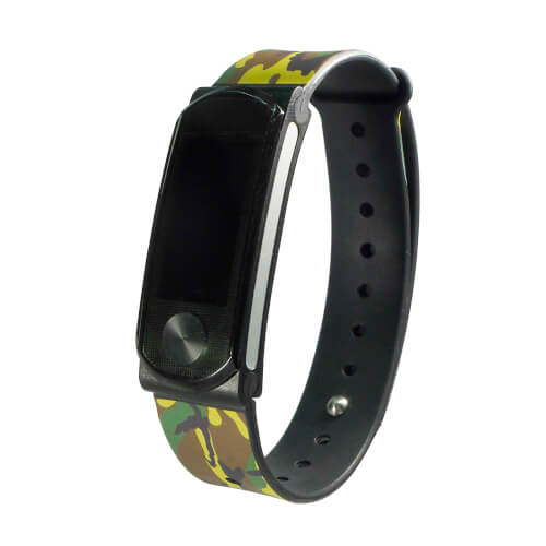 Pulsera Cuantificadora Leotec Smartband Cool Hr Militar | Quonty.com | LEPFIT10K1